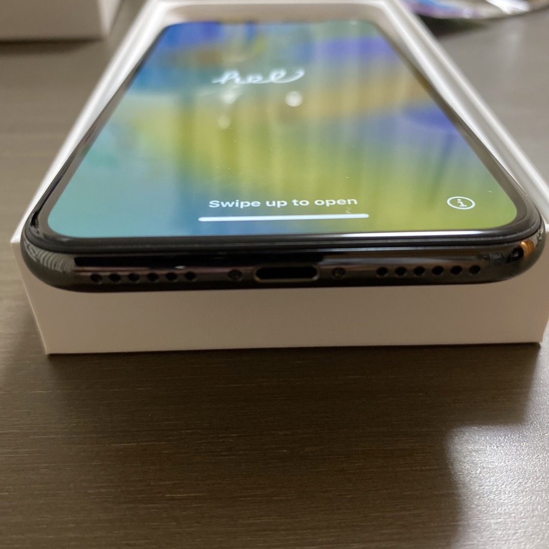 iPhone(アイフォーン)のApple iPhoneX 64GB SIMフリー美品✨ スマホ/家電/カメラのスマートフォン/携帯電話(スマートフォン本体)の商品写真