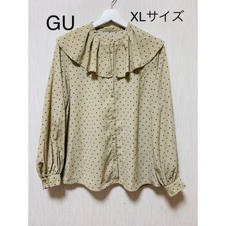 ジーユー(GU)の【GU】カジュアルブラウス　XL(シャツ/ブラウス(長袖/七分))