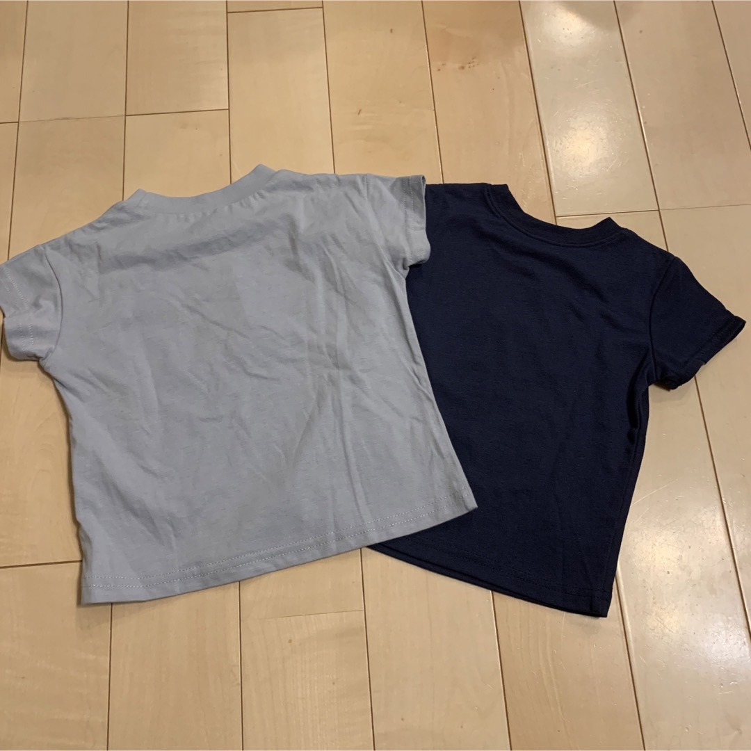 ミッキーマウス(ミッキーマウス)の⭐︎新品　ミッキー　ディズニー　Tシャツ　２枚セット　90 キッズ/ベビー/マタニティのキッズ服男の子用(90cm~)(Tシャツ/カットソー)の商品写真