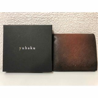 ユハク(YUHAKU)のyuhaku:YEV122 薄型二つ折り財布(折り財布)