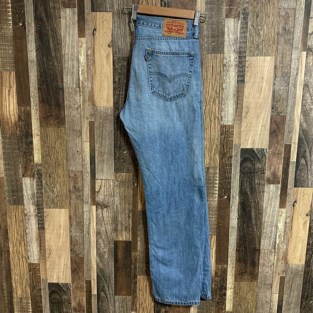 (激渋)ヴィンテージLevi's クラッシュデニム ワイドストレート アメカジ