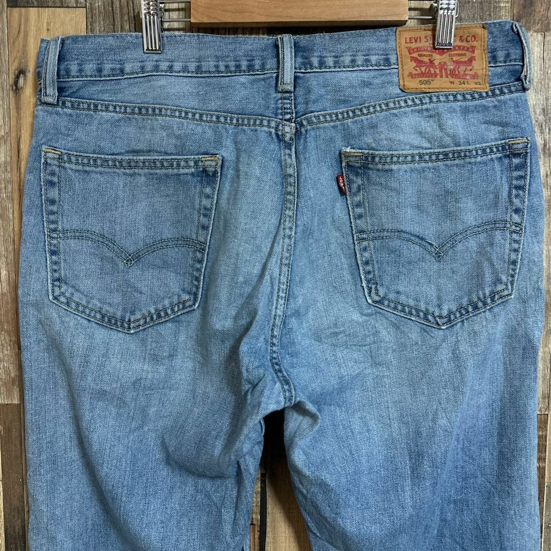 (激渋)ヴィンテージLevi's クラッシュデニム ワイドストレート アメカジ