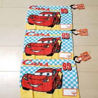 ディズニー(Disney)のカーズ　ぞうきん３枚セット②(日用品/生活雑貨)