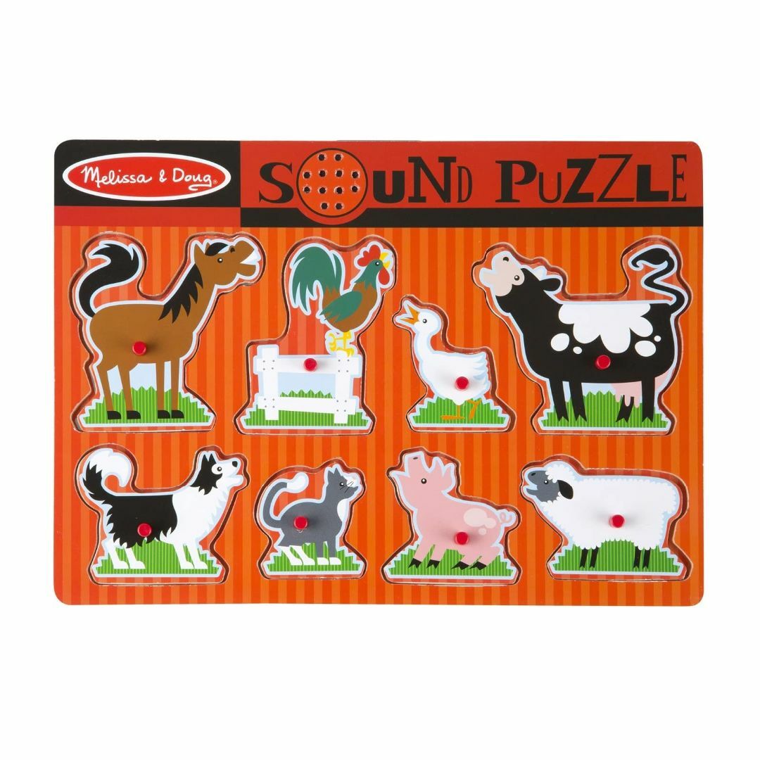 【特価商品】Farm Animals Sound Puzzle