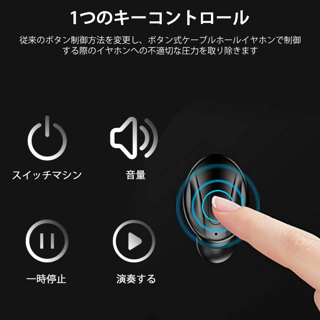 【色: XG-13黒】ワイヤレスイヤホン Hi-Fi 最新Bluetooth5. 3