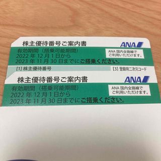 エーエヌエー(ゼンニッポンクウユ)(ANA(全日本空輸))のANA 全日空株主優待券(航空券)