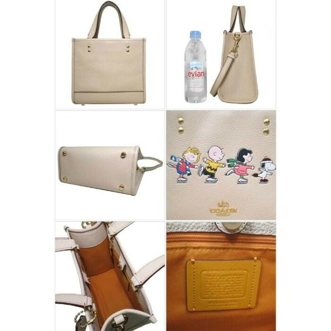 COACH(コーチ)のCOACH ハンドバッグ 2WAY 22 CE850 IMOQY スヌーピー レディースのバッグ(ハンドバッグ)の商品写真