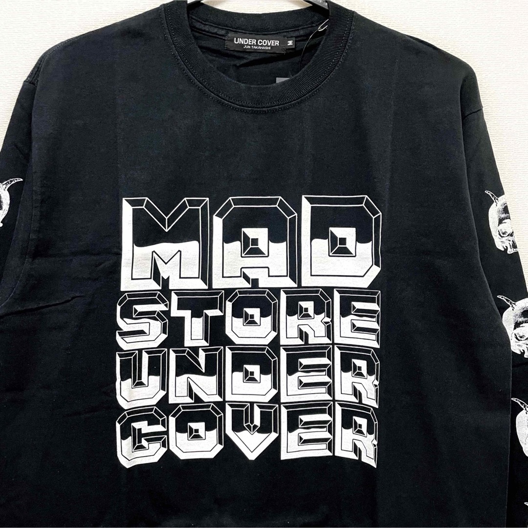 トップスアンダーカバー【新品、タグ付き】MAD STORE プリント 長袖 カットソー