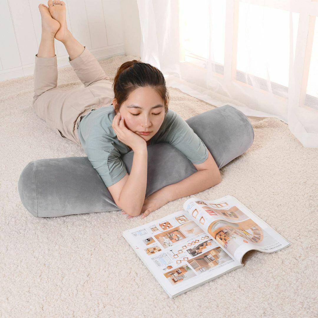 色: グレー】Baibu Home シリコーン 抱き枕 気持ちいい もちもち の ...