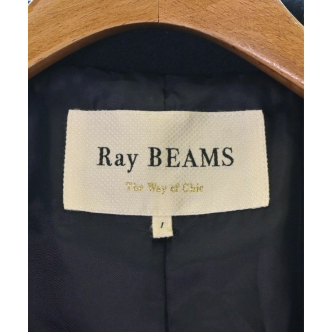 Ray BEAMS(レイビームス)のRay Beams レイビームス ダッフルコート 1(S位) 紺 【古着】【中古】 レディースのジャケット/アウター(ダッフルコート)の商品写真