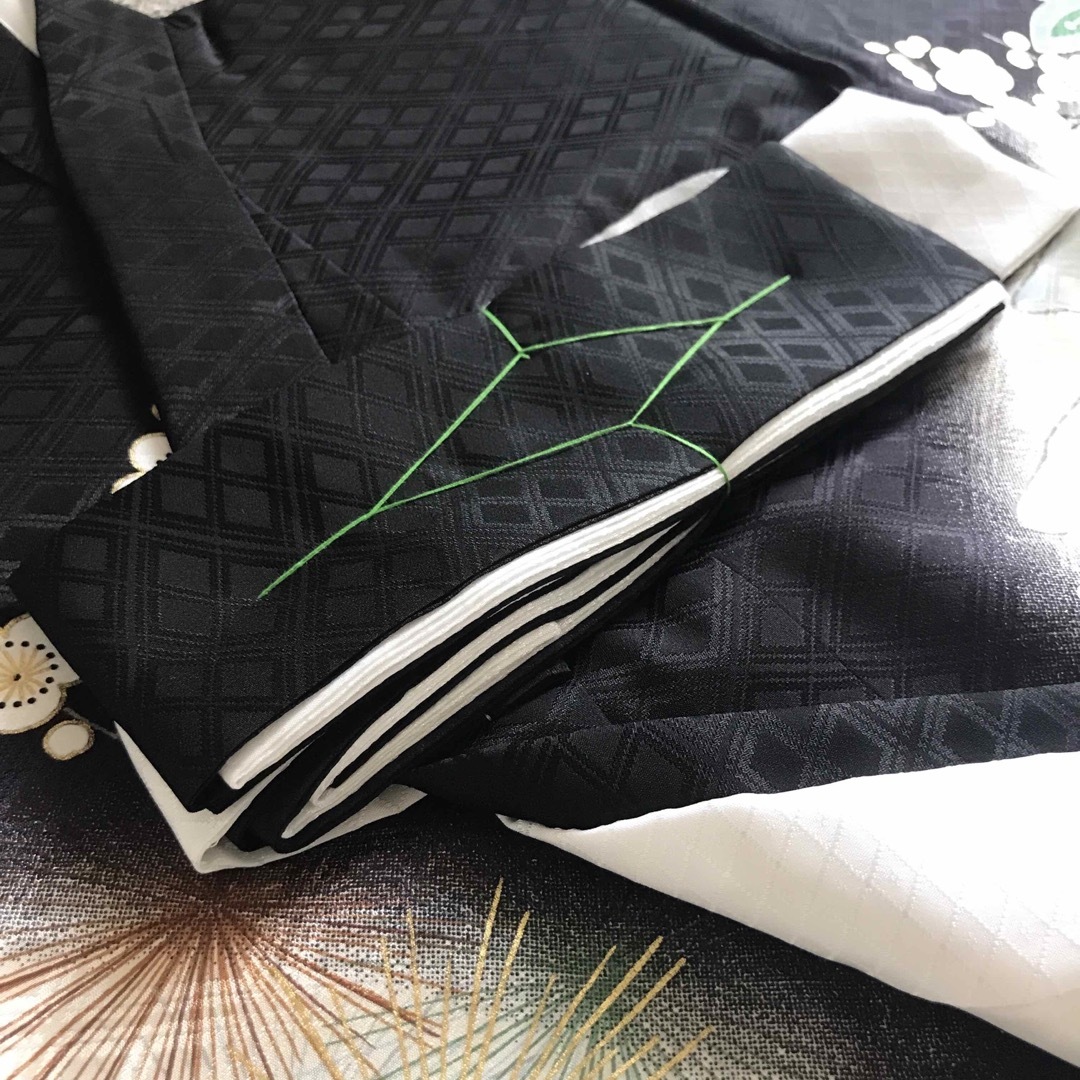 新品】日本製 豪華金刺繍入り❗️お宮参り着物男の子 ☆祝着産着初着
