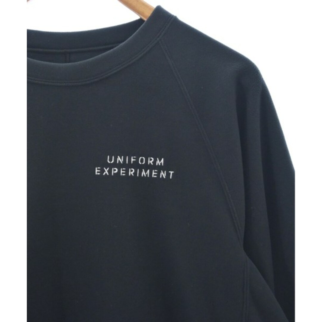 uniform experiment スウェット 2(M位) 黒 【古着】【中古】