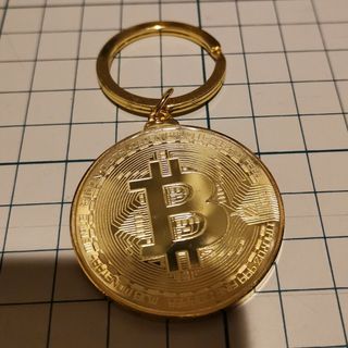 Bitcoin ビットコイン キーホルダー 仮想通貨 【新品】(その他)