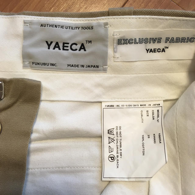 YAECA(ヤエカ)のヤエカ チノテーパード レディースのパンツ(チノパン)の商品写真