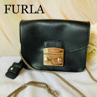 極美品☆フルラ♥︎☆メトロポリス☆チェーンショルダーバッグ☆2way