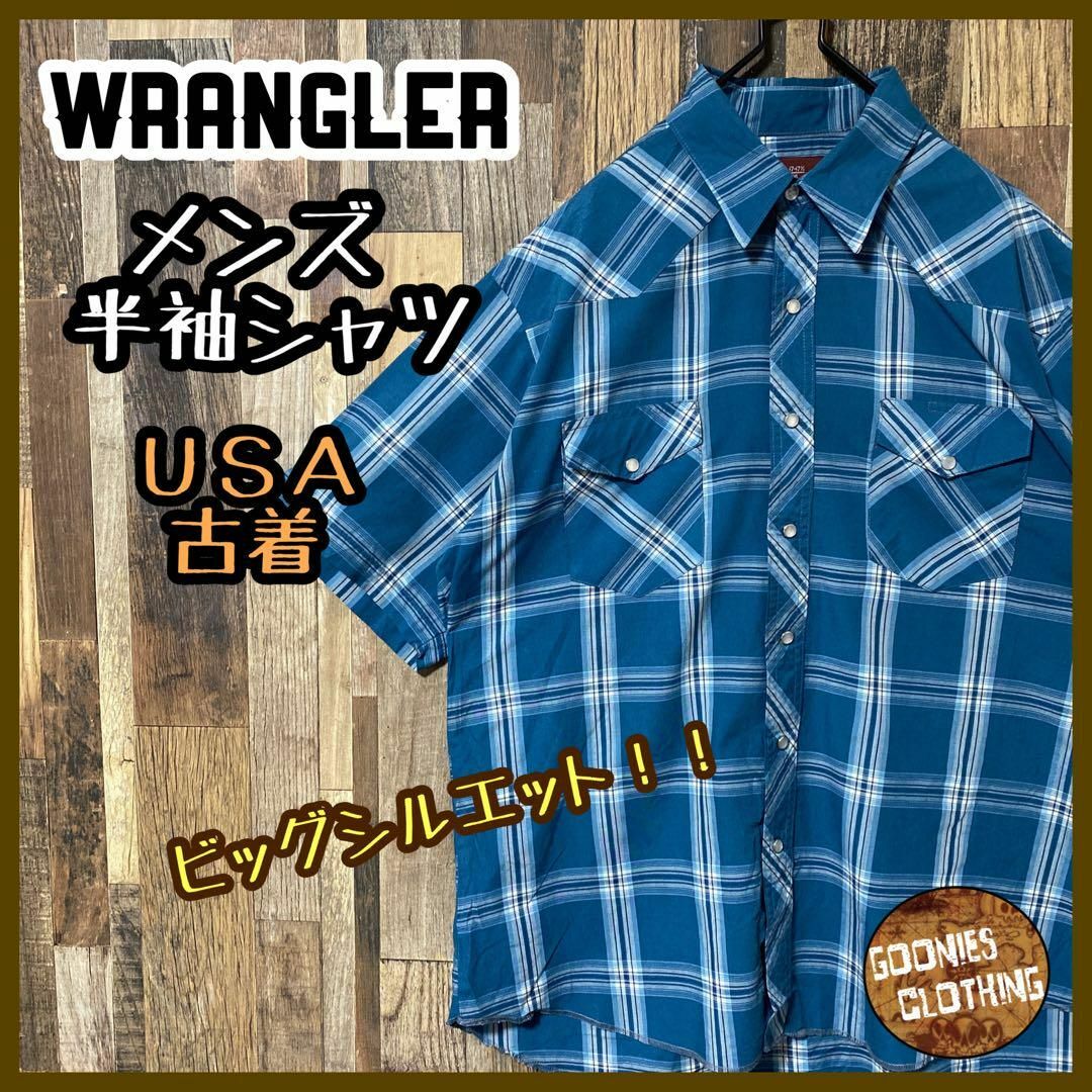 Wrangler USA ラングラー ネルシャツ チェック ウエスタン ①