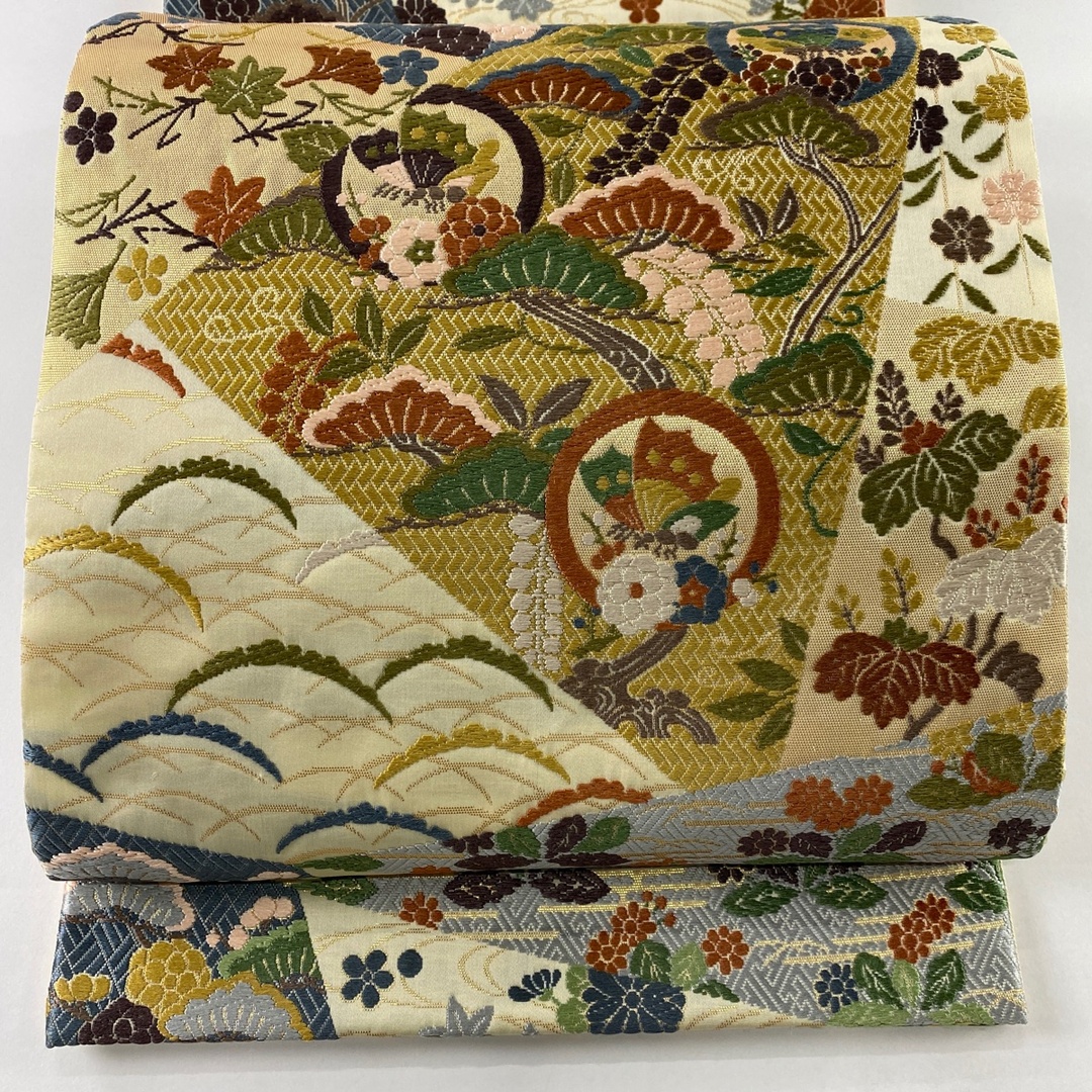 袋帯 美品 名品 全通 正絹 | www.mairie-bilieu.fr 袋帯 美品 名品 全通 正絹