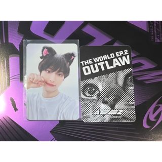 ATEEZ OUTLAW makestar 猫耳　トレカ　ミンギ