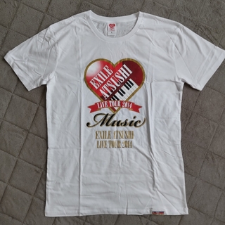 エグザイル(EXILE)の【新品・未使用】EXILE ATSUSHI 2014ツアーTシャツ 白 Lサイズ(ミュージシャン)