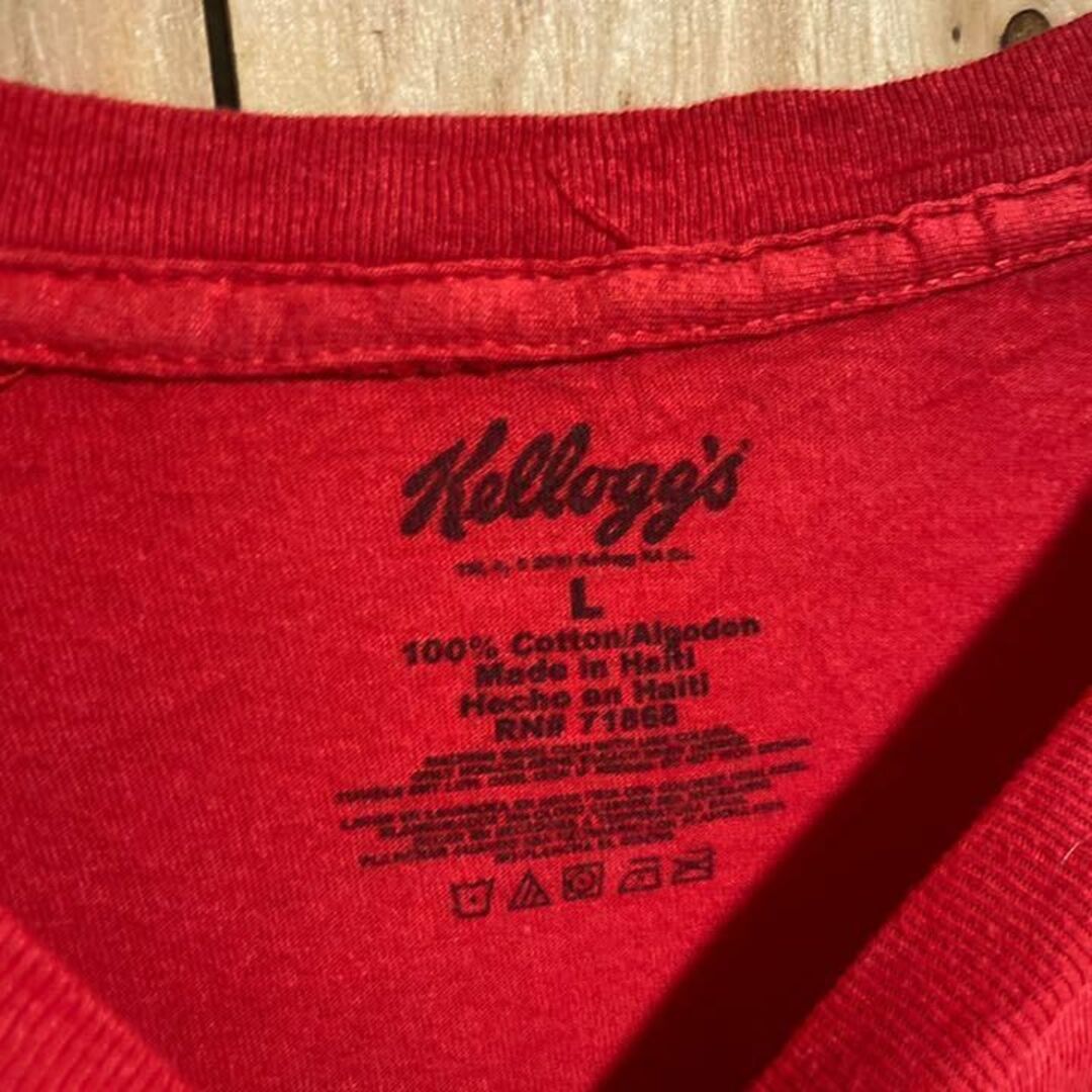 ケロッグ トニー 虎 コーンフレーク Tシャツ レッド USA 90s 半袖