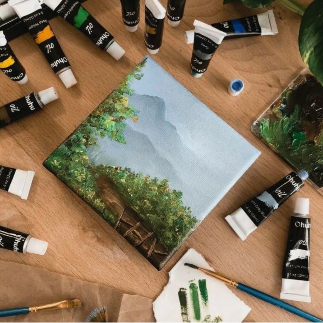 油絵具 セット 24色 油絵 油絵の具 絵の具 絵画 画材 12mlの通販 油絵具 セット 24色 油絵 油絵の具 絵の具 絵画 画材 12mlの通販