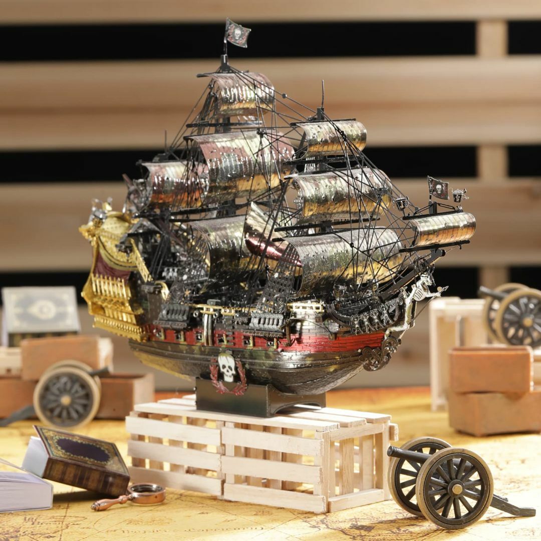 Piececool 立体パズル 3Dメタルパズル メタリックナノパズル アン女王 Piececool 立体パズル 3Dメタルパズル メタリックナノパズル アン女王