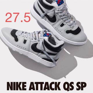 NIKE ナイキ アタック QS SP ライトスモークグレー ブラックホワイト