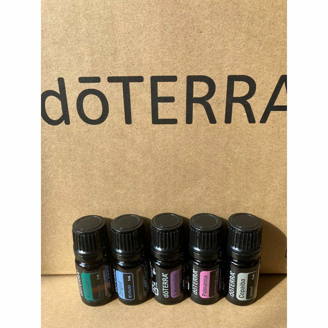 ドテラ　5ml 5本特別セット　Dotera 新品未開封 コスメ/美容のリラクゼーション(アロマオイル)の商品写真