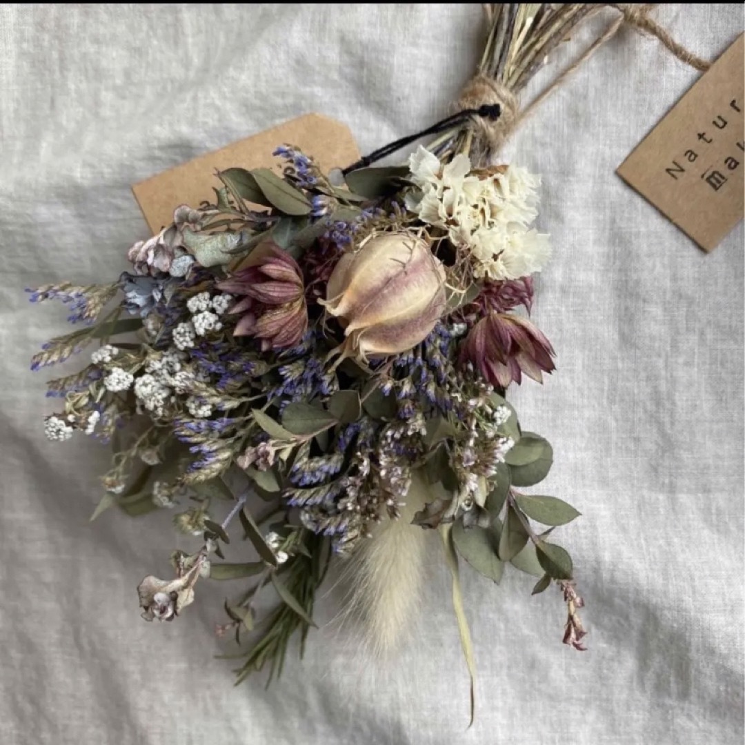 sale ドライフラワースワッグ〜4点セット〜の通販 by Nature make|ラクマ