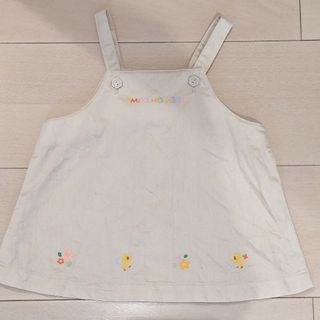 ミキハウス(mikihouse)のMIKIHOUSE ジャンパースカート【70size】(ワンピース)