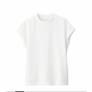 ムジルシリョウヒン(MUJI (無印良品))の太番手天竺編みフレンチスリーブＴシャツ(Tシャツ(半袖/袖なし))