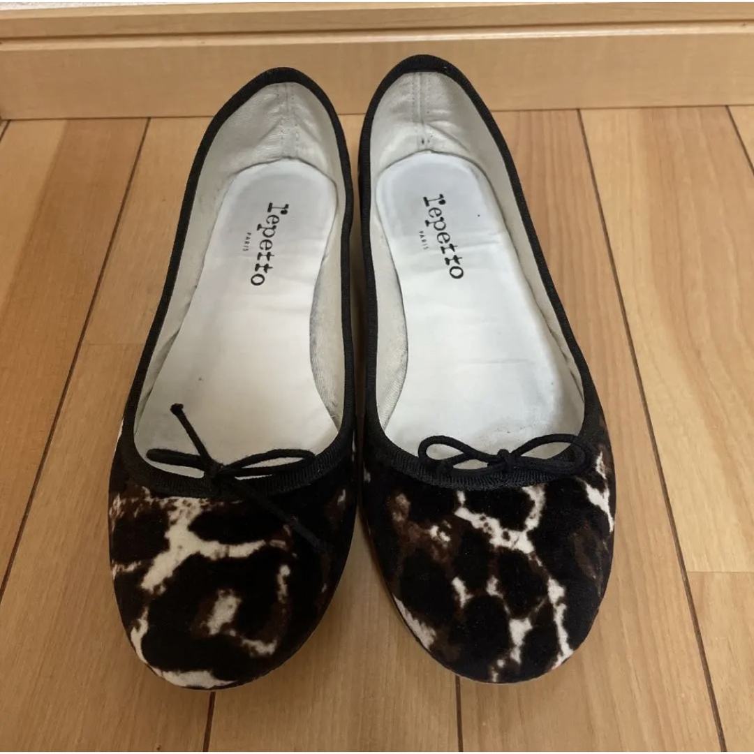 reppetto レペット　BALLERINE バレリーナ　レオパード　フラット