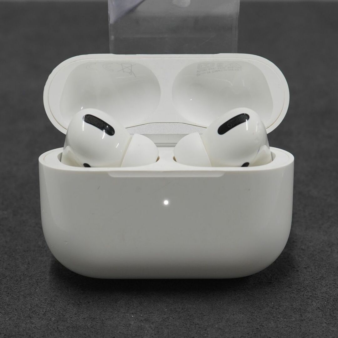 Apple AirPods Pro エアーポッズ プロ ワイヤレスイヤホン USED品 第一世代 耐汗 耐水 ノイズキャンセリング MWP22J/A 完動品  V8001