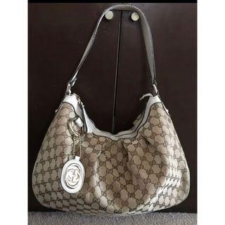 グッチ(Gucci)の美品 GUCCI グッチ トートバッグ ショルダーバック(ショルダーバッグ)