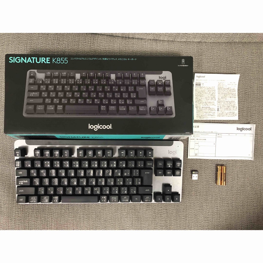 ロジクール Logicool SIGNATURE K855GR キーボード - PC周辺機器
