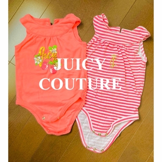 ジューシークチュール(Juicy Couture)のJUICY COUTURE ベビーロンパース2枚セット(ロンパース)
