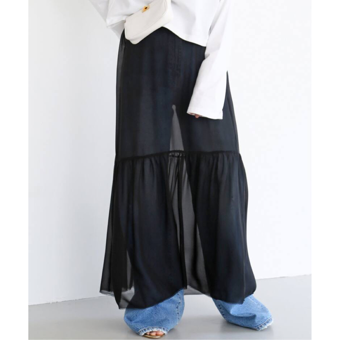 ドゥーズィエムクラス　Sheer Maxi スカート　美品