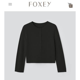 フォクシー(FOXEY)のフォクシー 36823 CARDIGAN "UPPER STANDARD"(カーディガン)