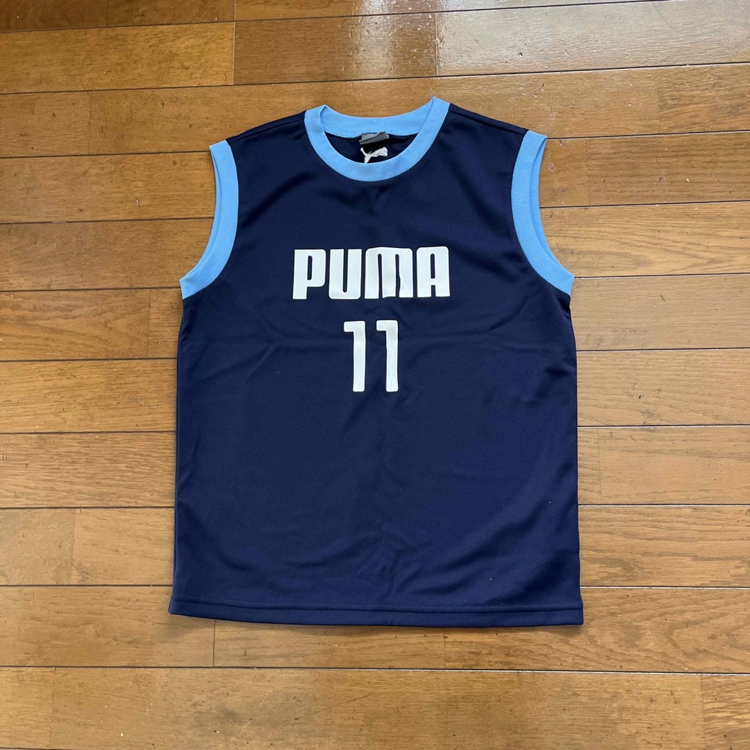 PUMA(プーマ)の未使用⭐︎プーマ⭐︎タンクトップ⭐︎Tシャツ⭐︎140せんち キッズ/ベビー/マタニティのキッズ服男の子用(90cm~)(Tシャツ/カットソー)の商品写真