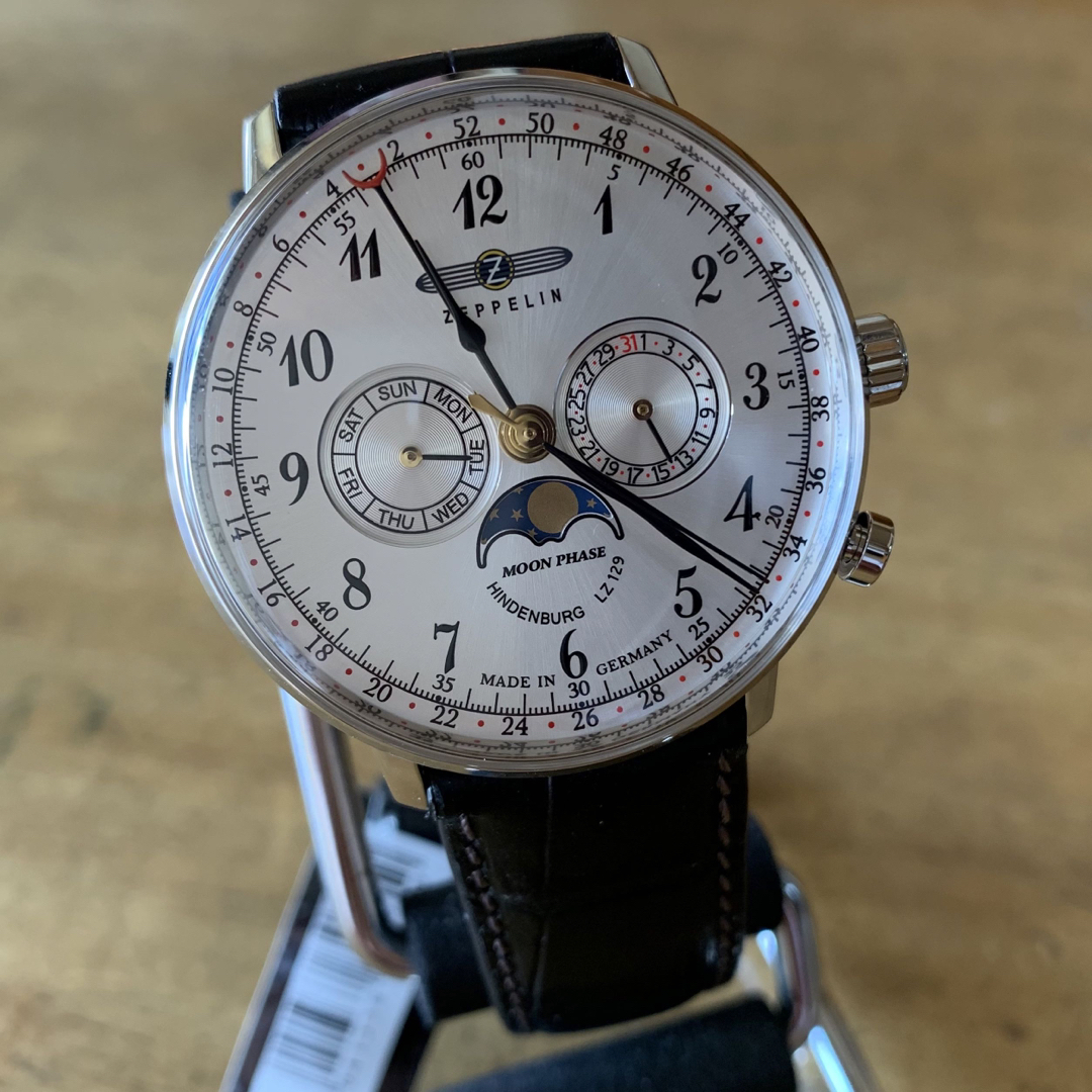 新品✨ツェッペリン ZEPPELIN クオーツ 腕時計 7036-1 ブラック - www