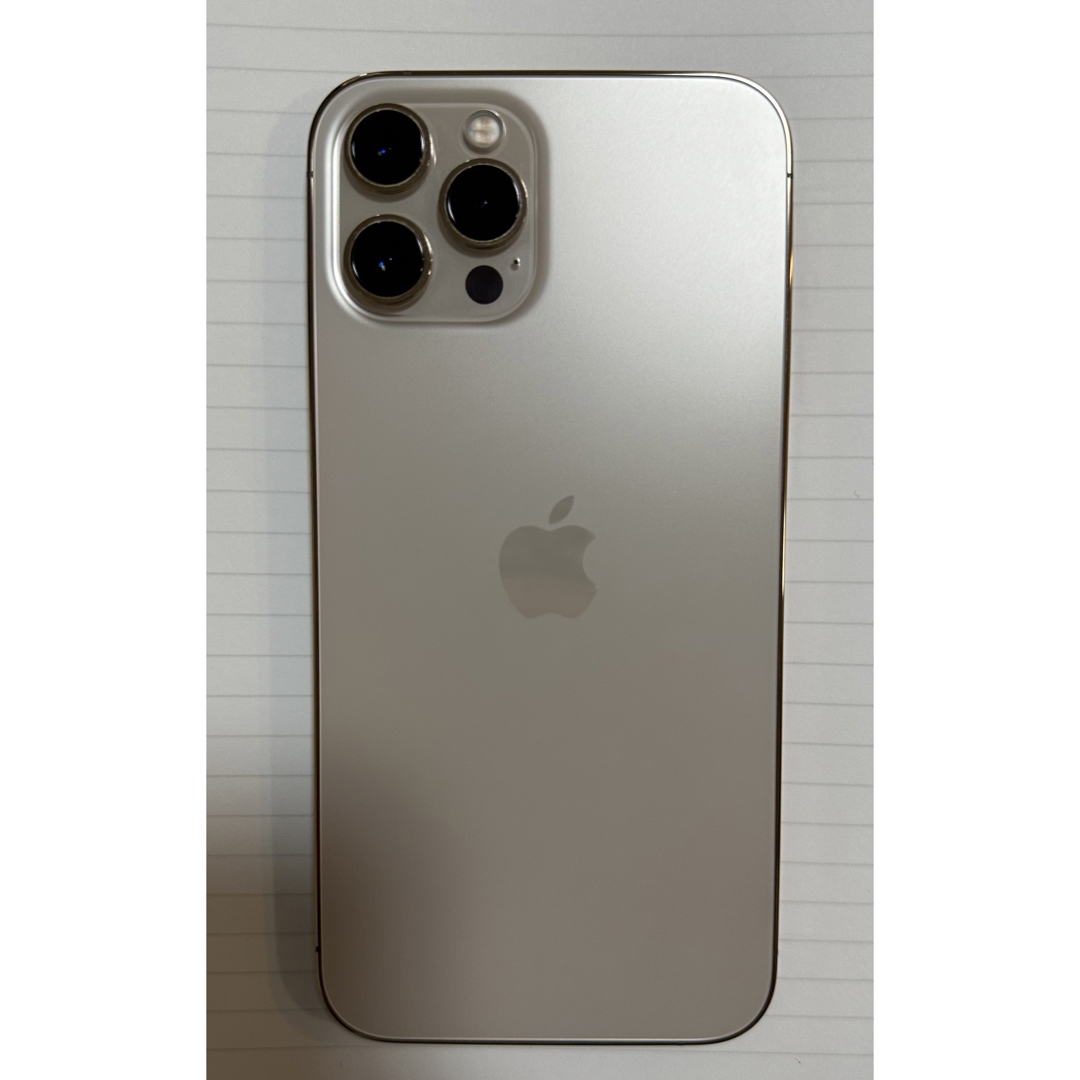 待望の再入荷! iPhone12ProMax ゴールド 256GB au SIMロック解除済み