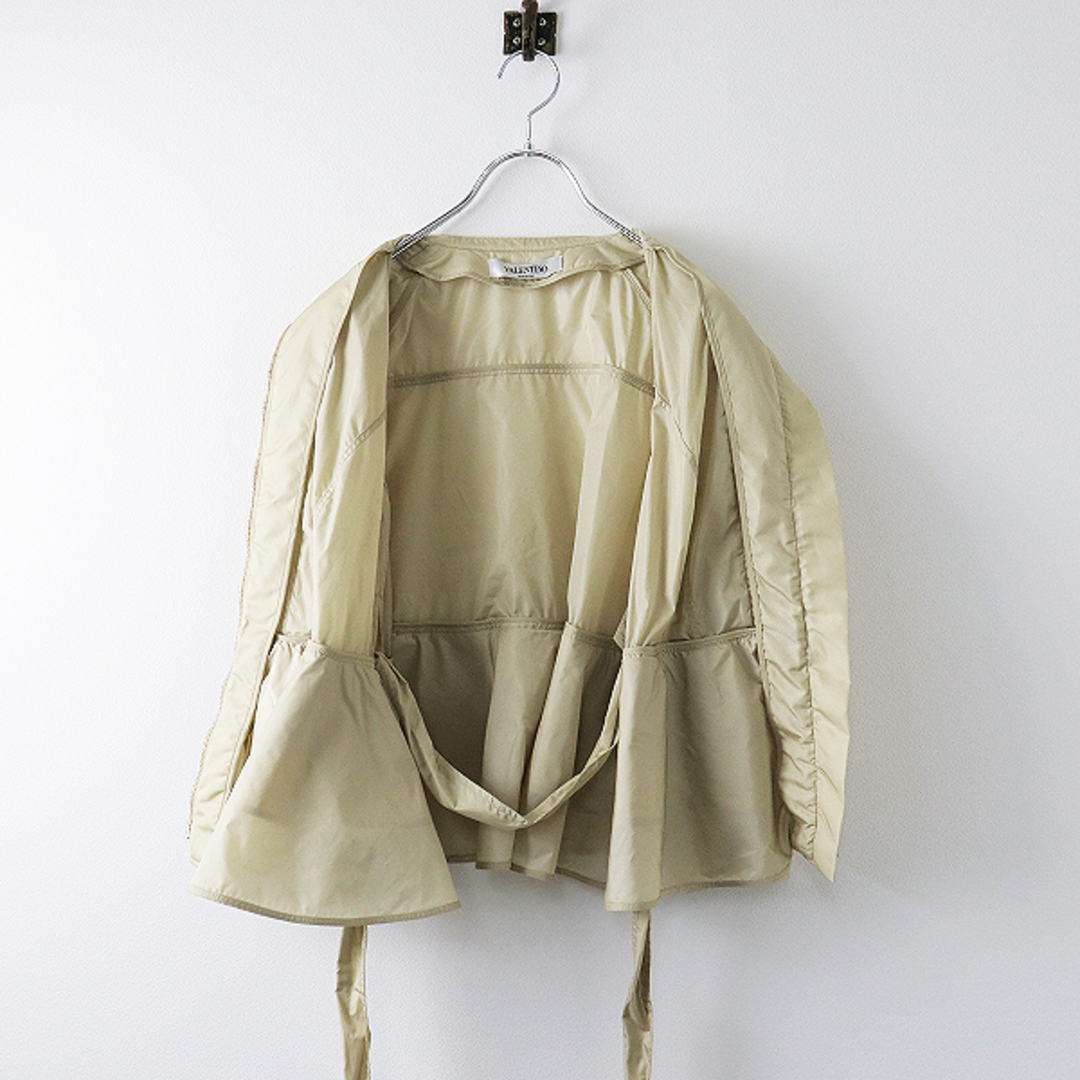 SALE/96%OFF】 VALENTINO ヴァレンティノ フリル装飾 ナイロンジップ