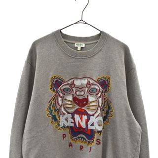 KENZO - KENZO ケンゾー タイガー刺繍クルーネックスウェット