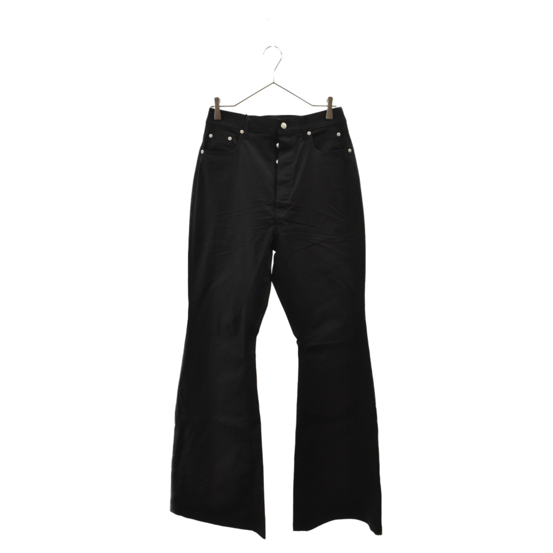 Rick Owens リックオウエンス Bolan high waist bootcut jeans ボランハイウエストブーツカットジーンズ ブラック RU02B2335-TE