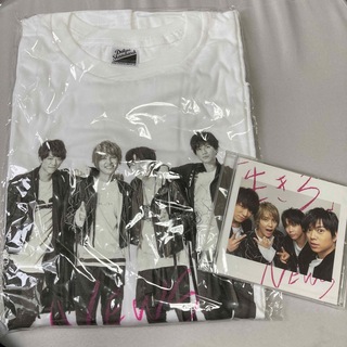NEWS 生きろ　15th Tシャツ　CD(アイドルグッズ)