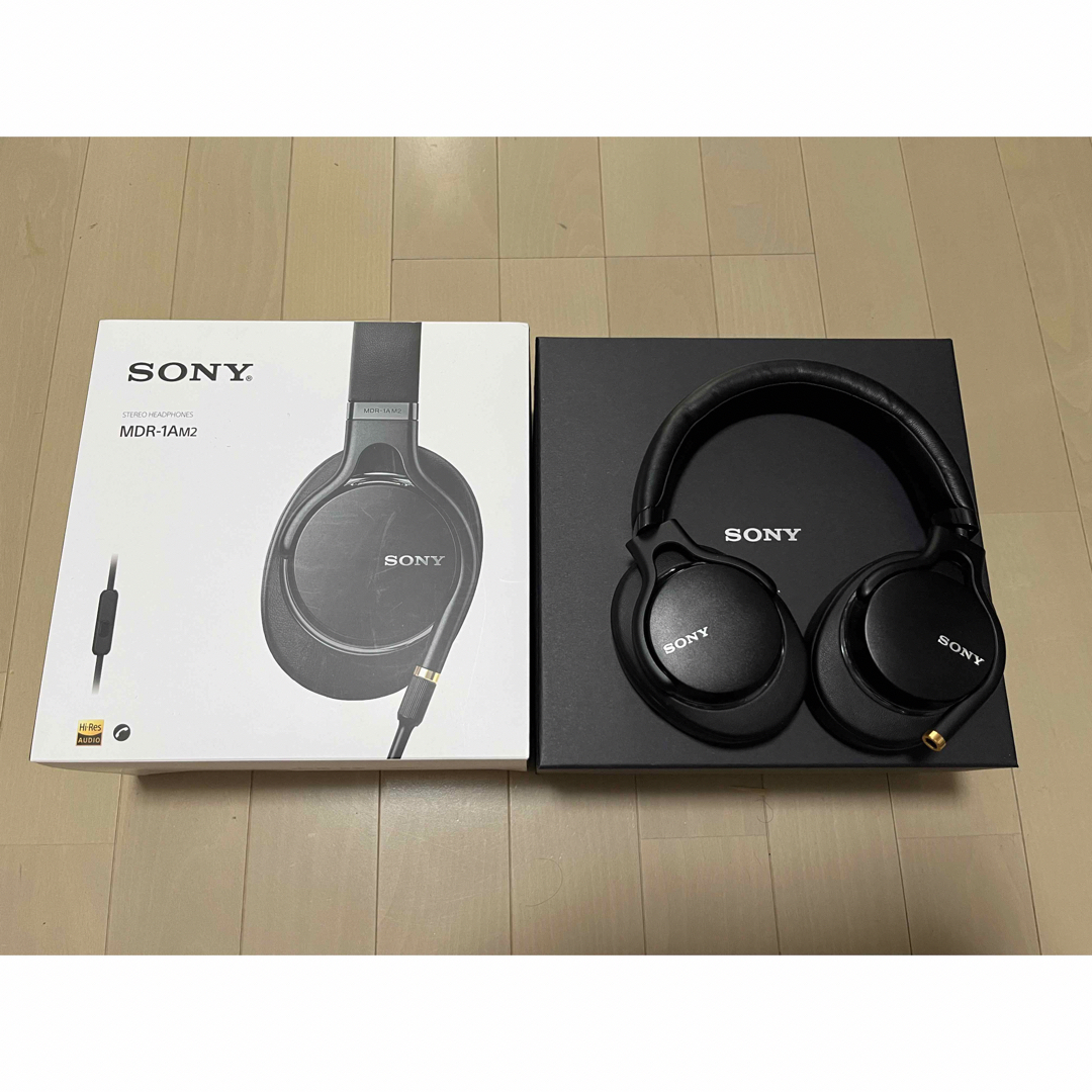 SONY - ソニー ステレオヘッドホン MDR-1AM2 ブラックの通販 by 日光's ...