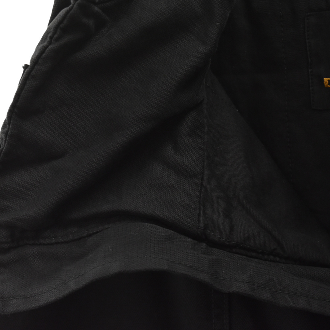 DIESEL(ディーゼル)のDIESEL ディーゼル スタンドカラージップアップコットンジャケット ブラック レディース A62226170 レディースのジャケット/アウター(その他)の商品写真