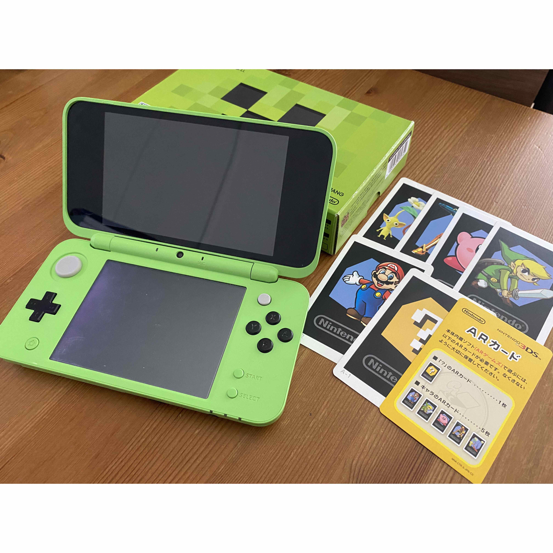 全品送料無料 new ニンテンドー2DS LL 本体 マインクラフト クリーパー