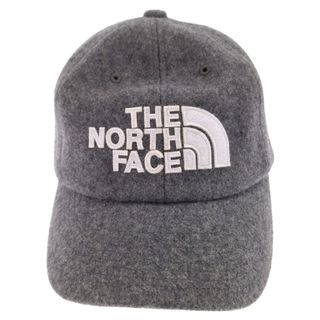 ザノースフェイス(THE NORTH FACE)のTHE NORTH FACE ザノースフェイス TNF LOGO FLANNEL CAP ウールロゴキャップ 帽子 グレー NN42031(キャップ)