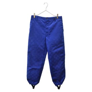 グッチ(Gucci)のGUCCI グッチ 20SS Monogram Nylon Joggers Pants 631881 GG モノグラム ナイロン ジョガーパンツ ブルー(その他)